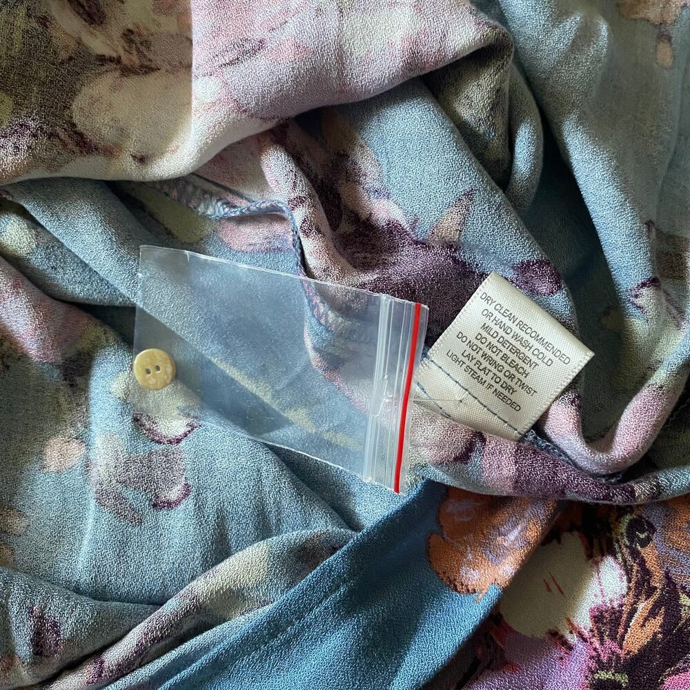 LOVESTITCH PRESSED FOR PETALS Floral Maxi Lace Fairy Dress SZ L - Picture 11 of 14